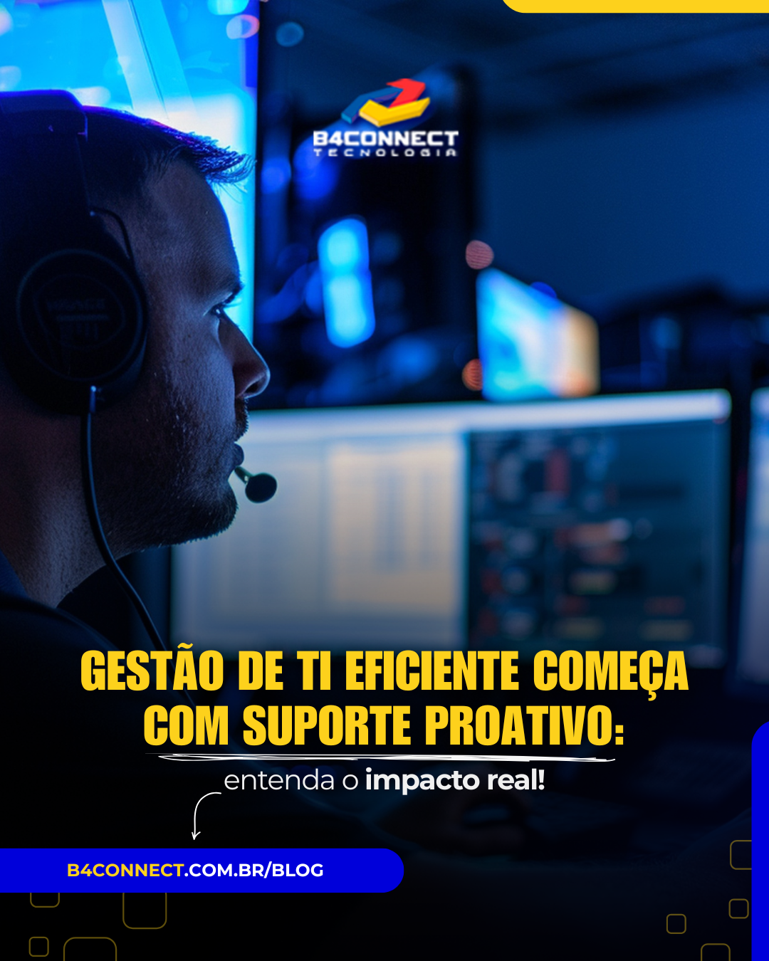 Gestão de TI eficiente começa com suporte proativo: entenda o impacto real