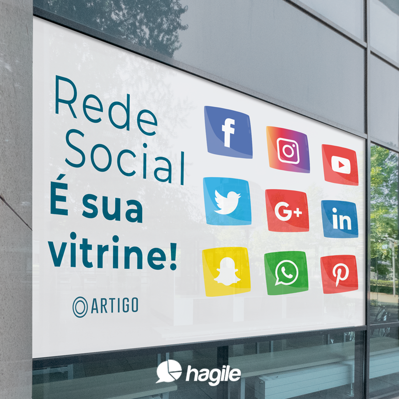 Rede social é a sua vitrine!